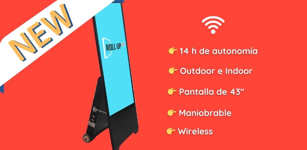 roll up digital publicitario